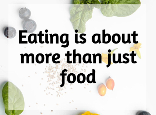 Eating is about more than just food